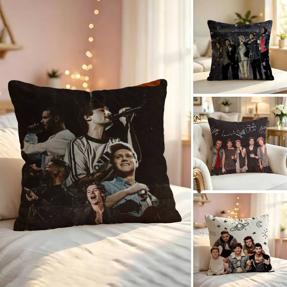 Home Textiles Direct - O-One D-Direction 1D Band Vierkant, dubbelzijdig