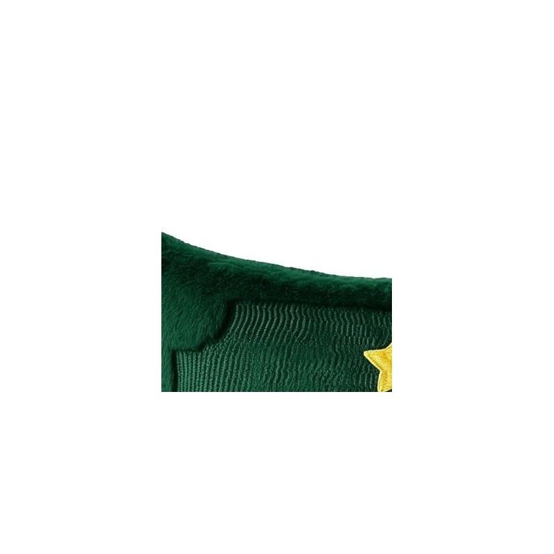 Pillow Insert 18X18 - Wintervakantie kussensloop 18x18 geborduurd pluche Kerstman
