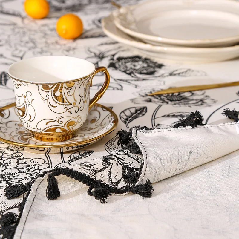 Bloemenpatroon tafelkleed, het - Home Textiles Sale recensie en prijs