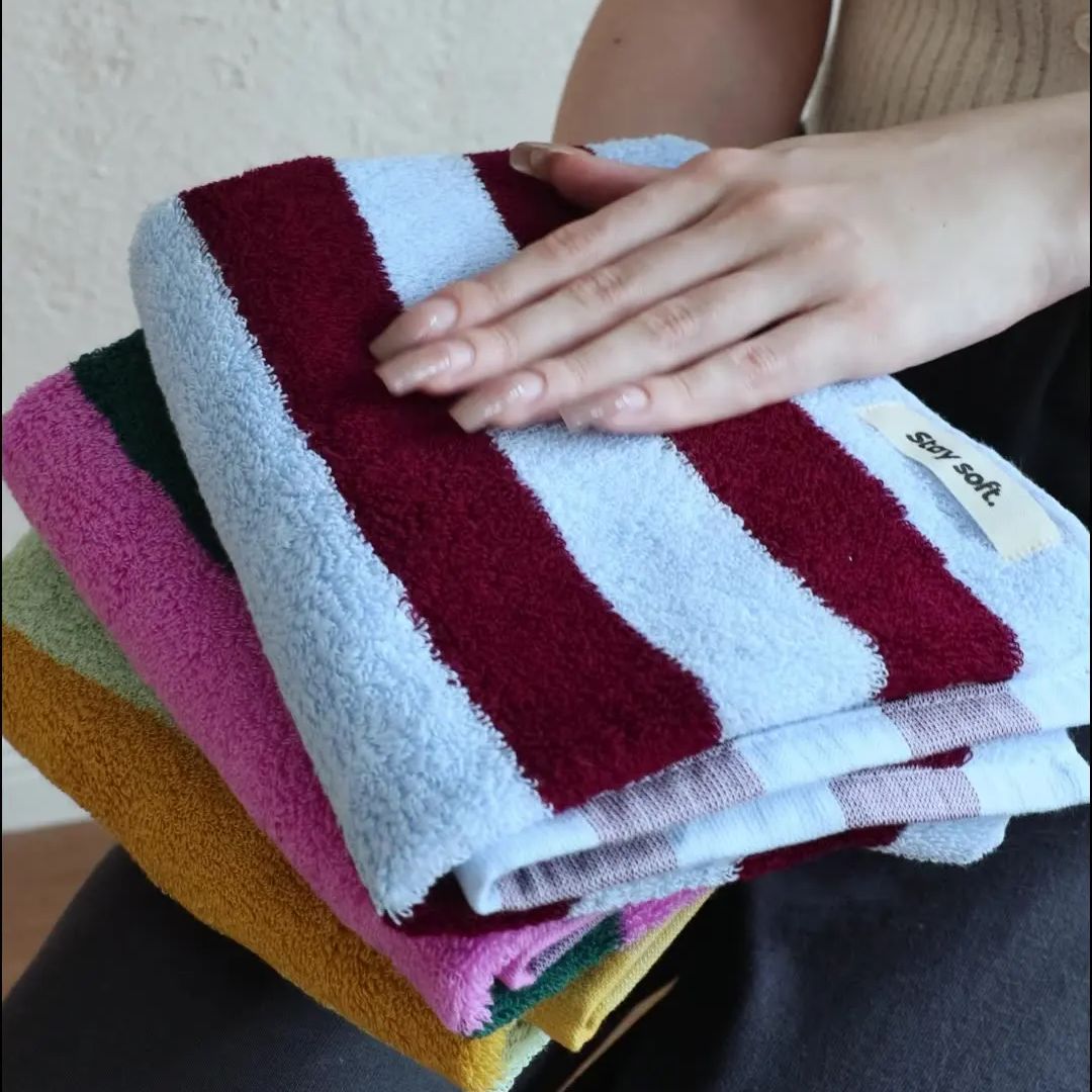 Retro gestreepte puur katoenen - Home Textiles Face Towel recensie en prijs