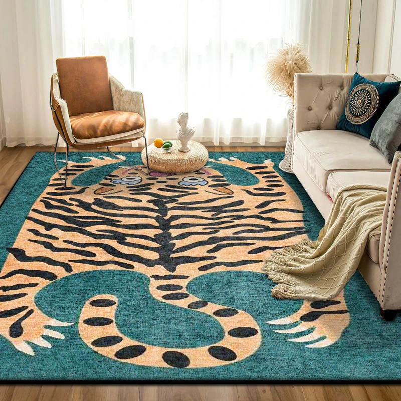 Modern tapijt voor de woonkame - Home Textiles Sale recensie en prijs