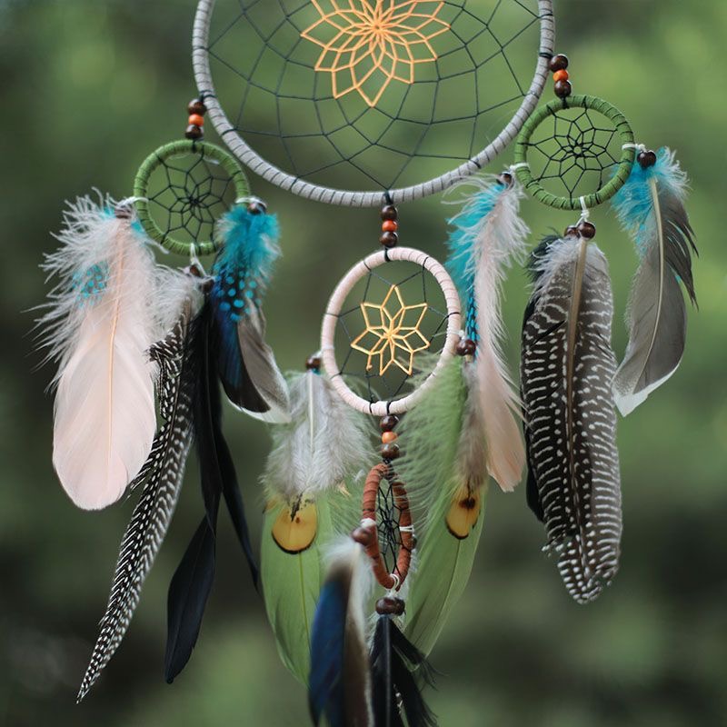 Vintage multi-cirkel draaihoes - Home Textiles & Decorations recensie en prijs
