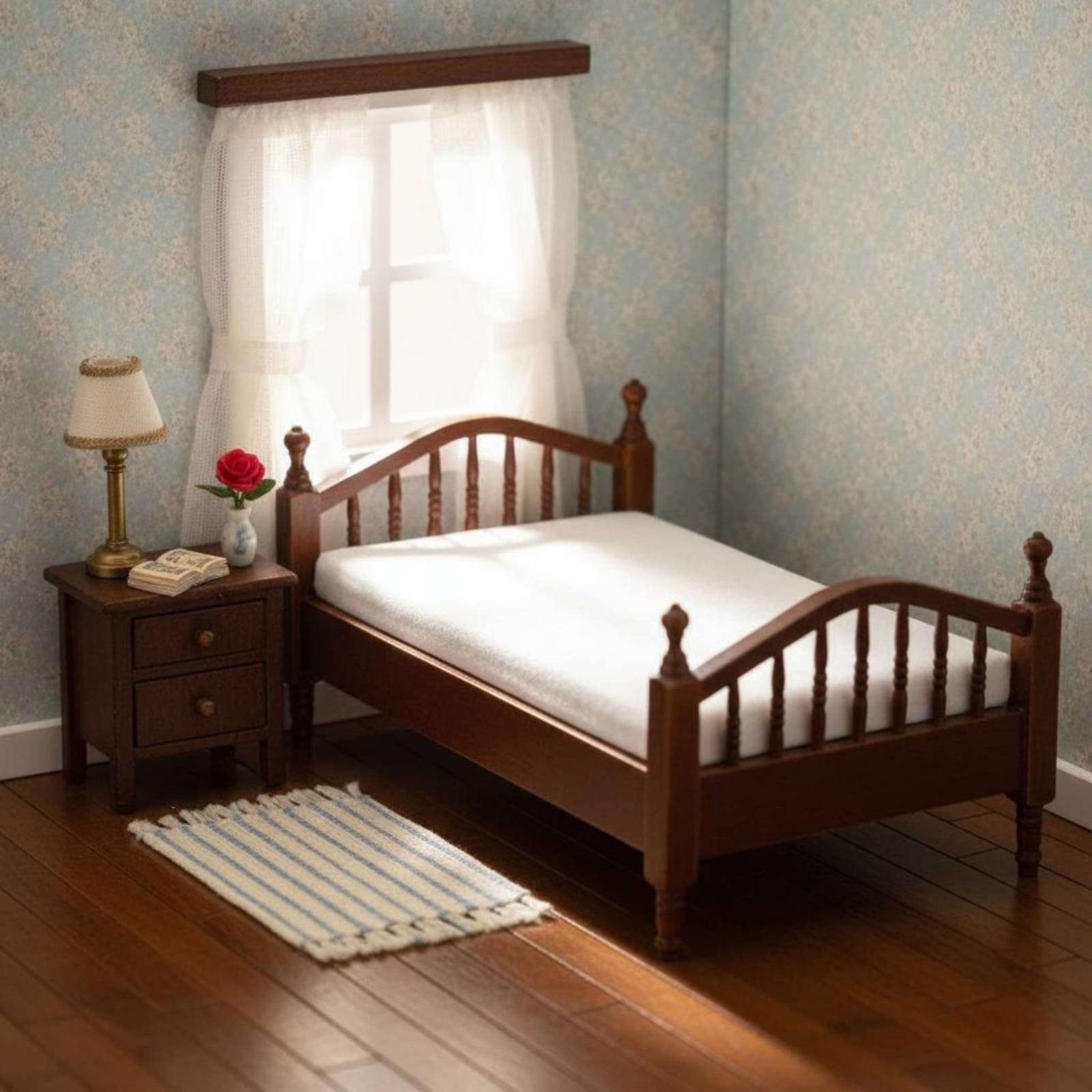1:12 schaal bed textiel bedden - Home Textiles & Decorations recensie en prijs