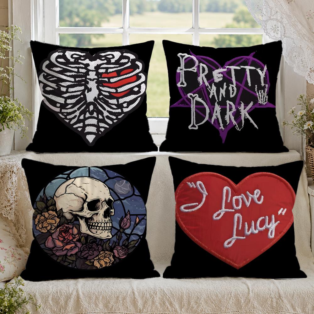Anime schedel hart print kusse - Home Textiles Premium recensie en prijs